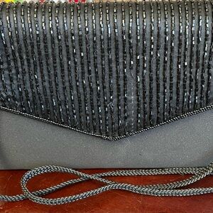 Elegant Black Clutch Bag